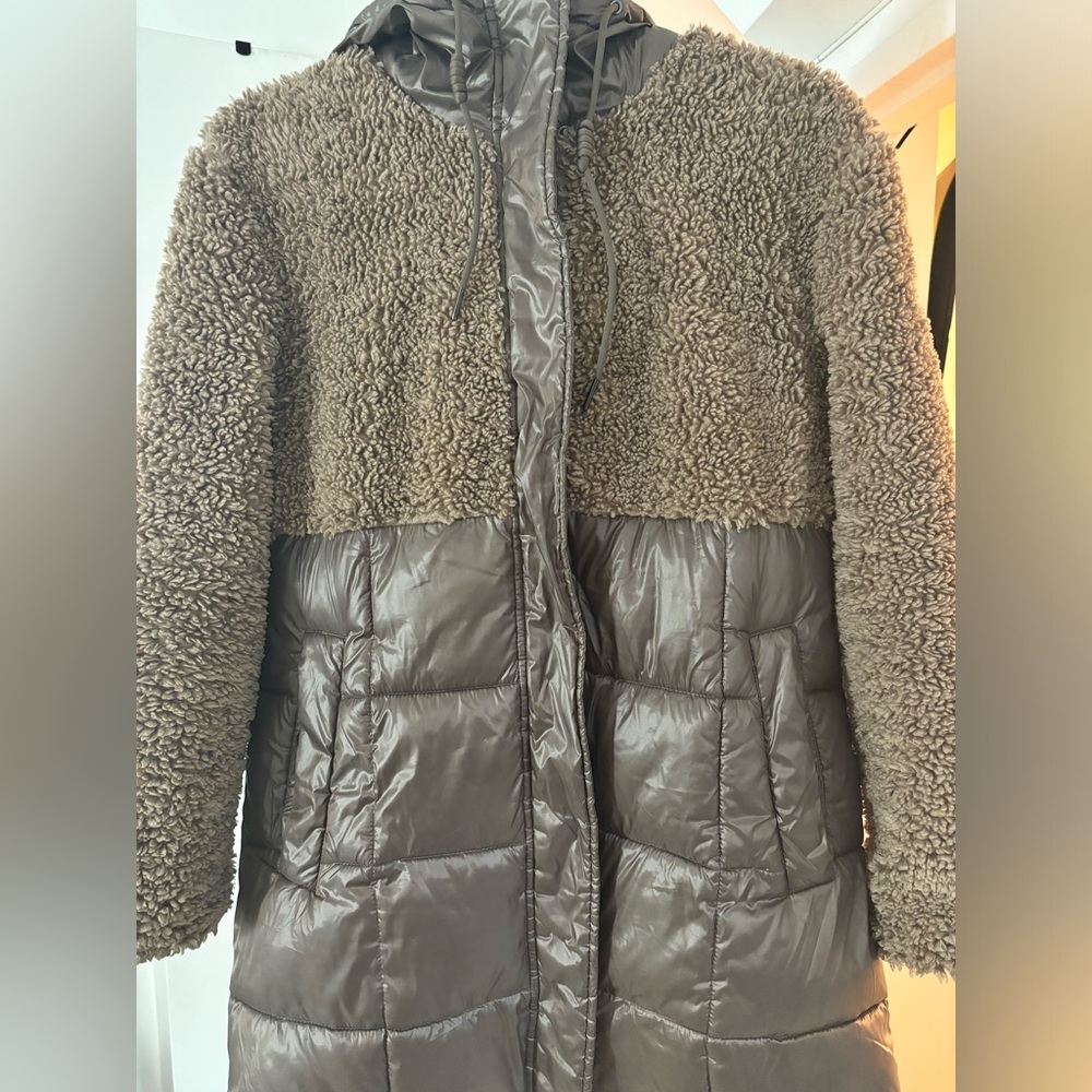 Sanctuary two tone down jacket